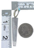 Genuine Sterling Silver and Turquoise Jewelry Pendant CX46228